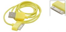USB Data Cable (Geel) voor iPad, iPhone en iPod (1m)
