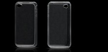 Transparante backcase van flexibel kunststof voor iPhone 4