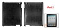 Black-Plastic-Hollow-Circles-Backcover-voor-Apple-iPad-2-en-3